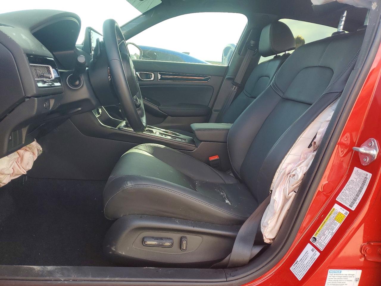 2025 Honda Civic Sport Red vin: 2HGFE4F84SH310491