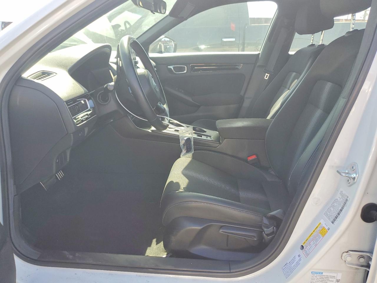 2025 Honda Civic Sport White vin: 2HGFE4F84SH338257