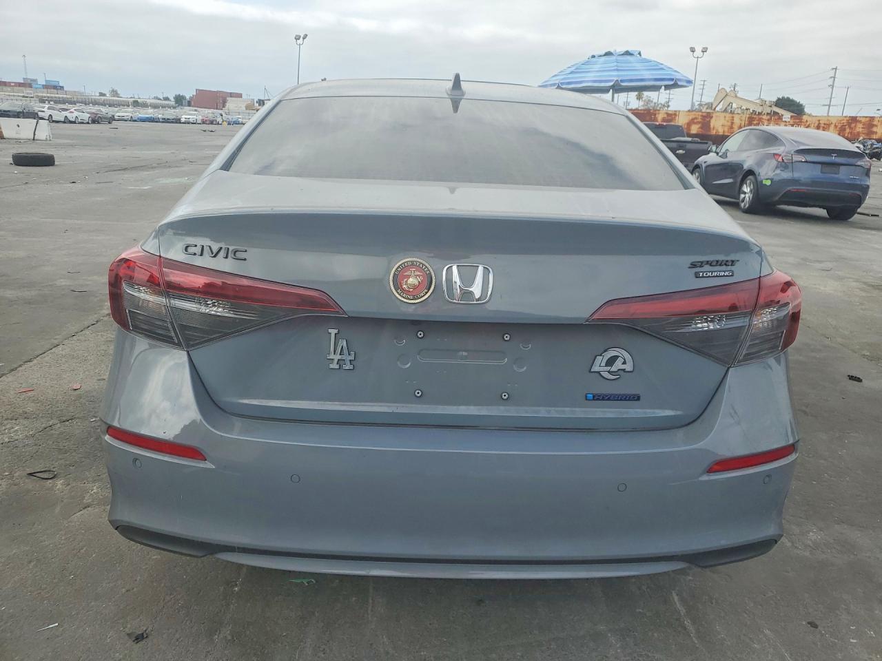 2026 Honda Civic Sport Gray vin: 2HGFE4F86TH319615
