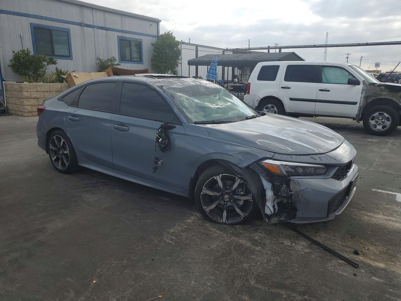 2026 Honda Civic Sport Gray vin: 2HGFE4F86TH319615