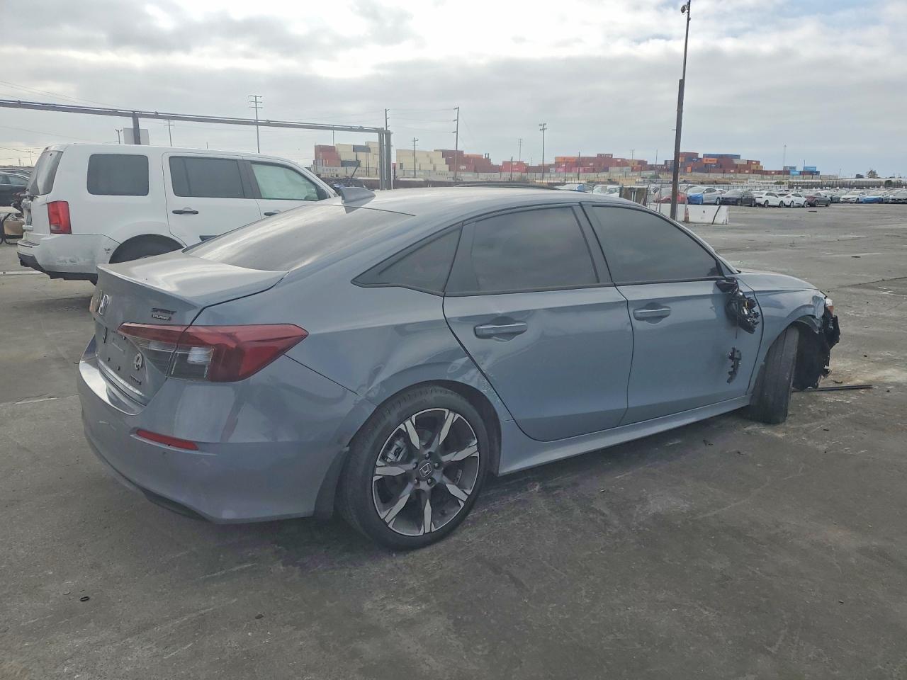 2026 Honda Civic Sport Gray vin: 2HGFE4F86TH319615