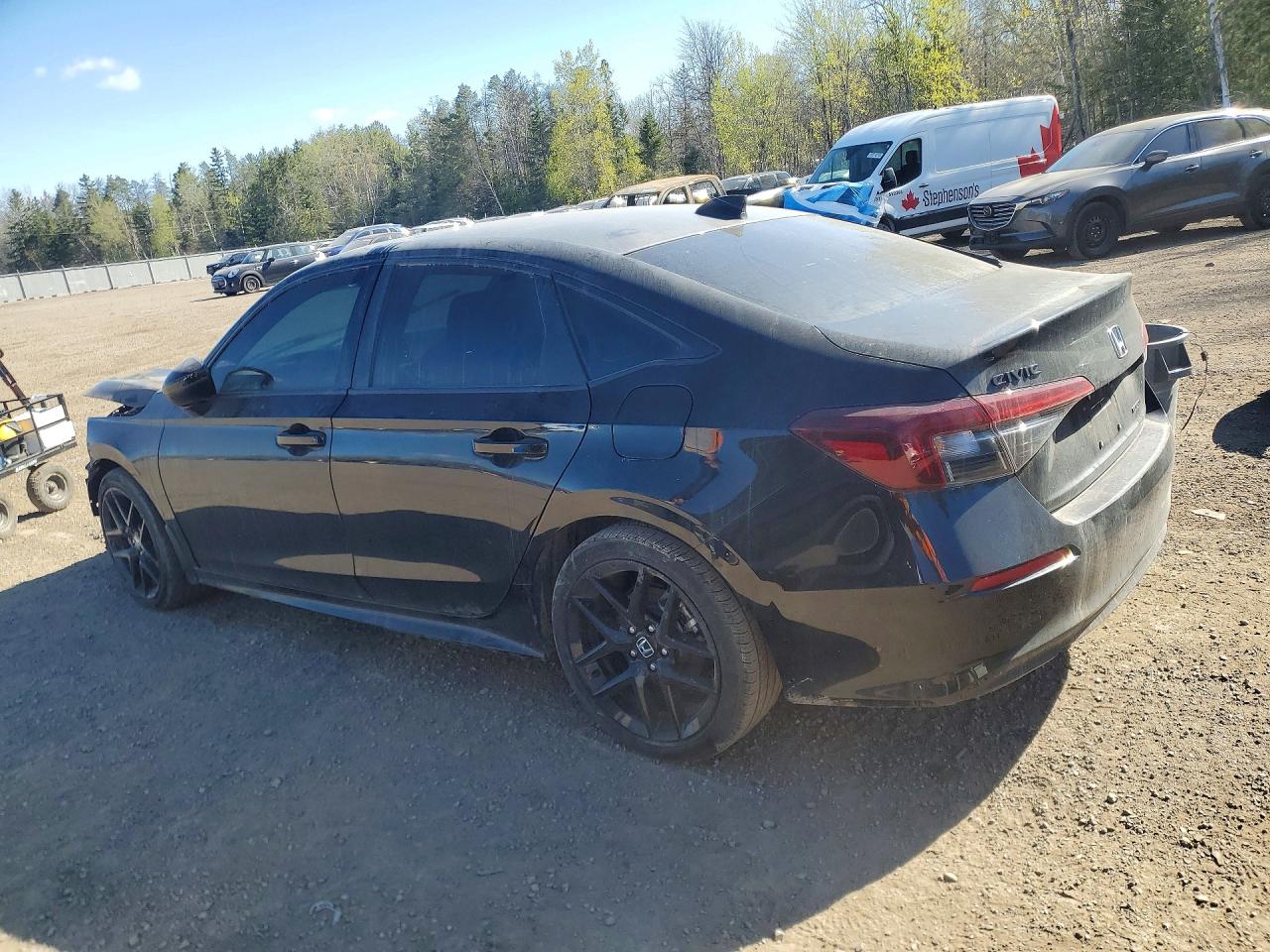 2026 Honda Civic Sport Black vin: 2HGFE4F87TH000403