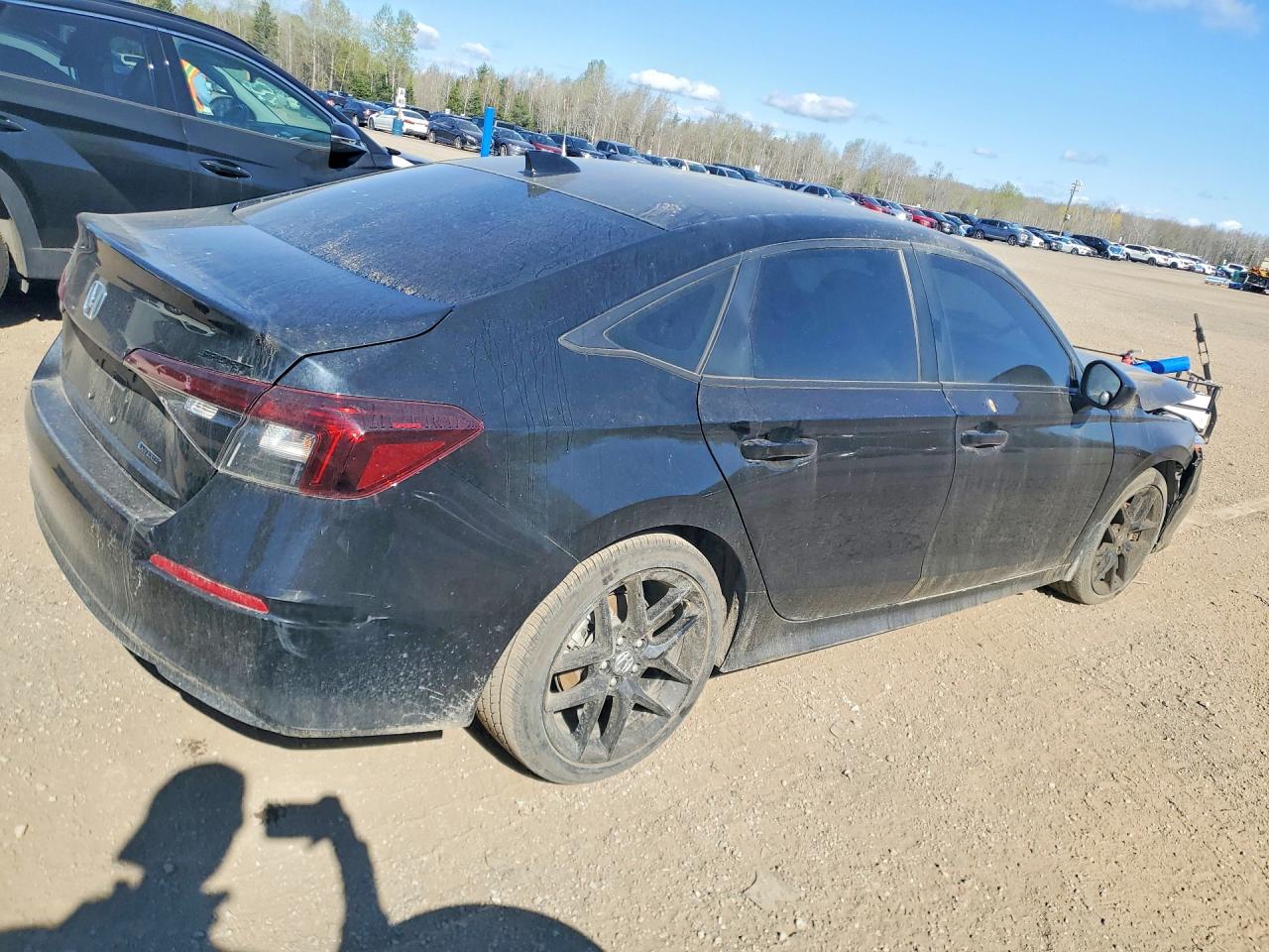 2026 Honda Civic Sport Black vin: 2HGFE4F87TH000403