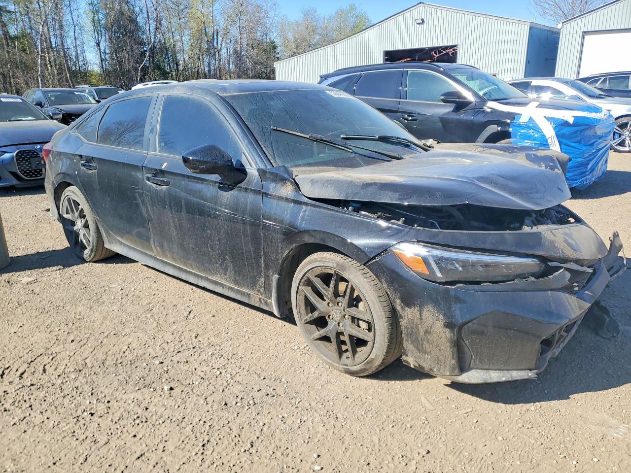 2026 Honda Civic Sport Black vin: 2HGFE4F87TH000403