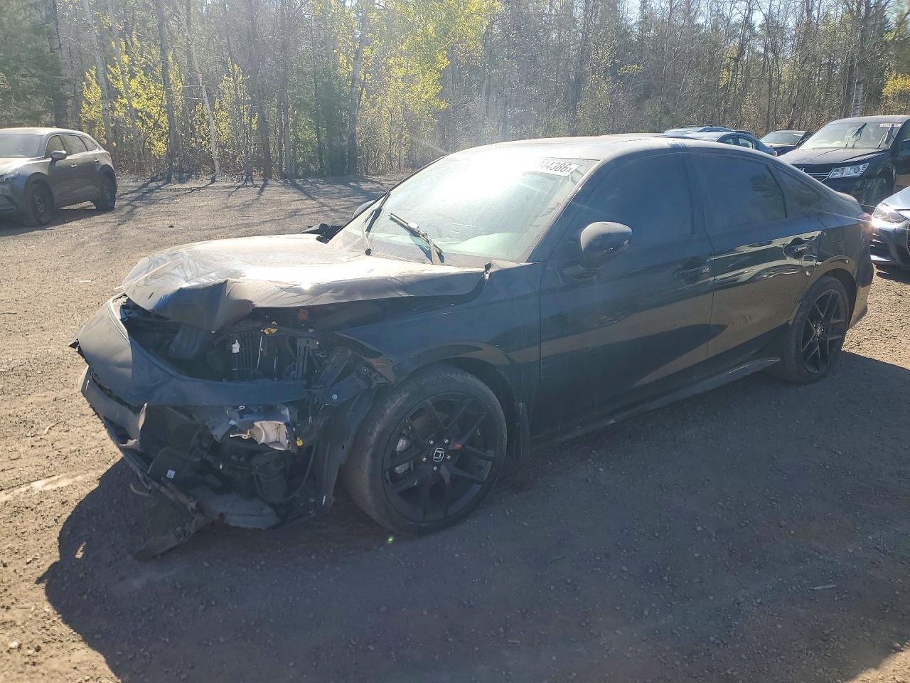 2026 Honda Civic Sport Black vin: 2HGFE4F87TH000403