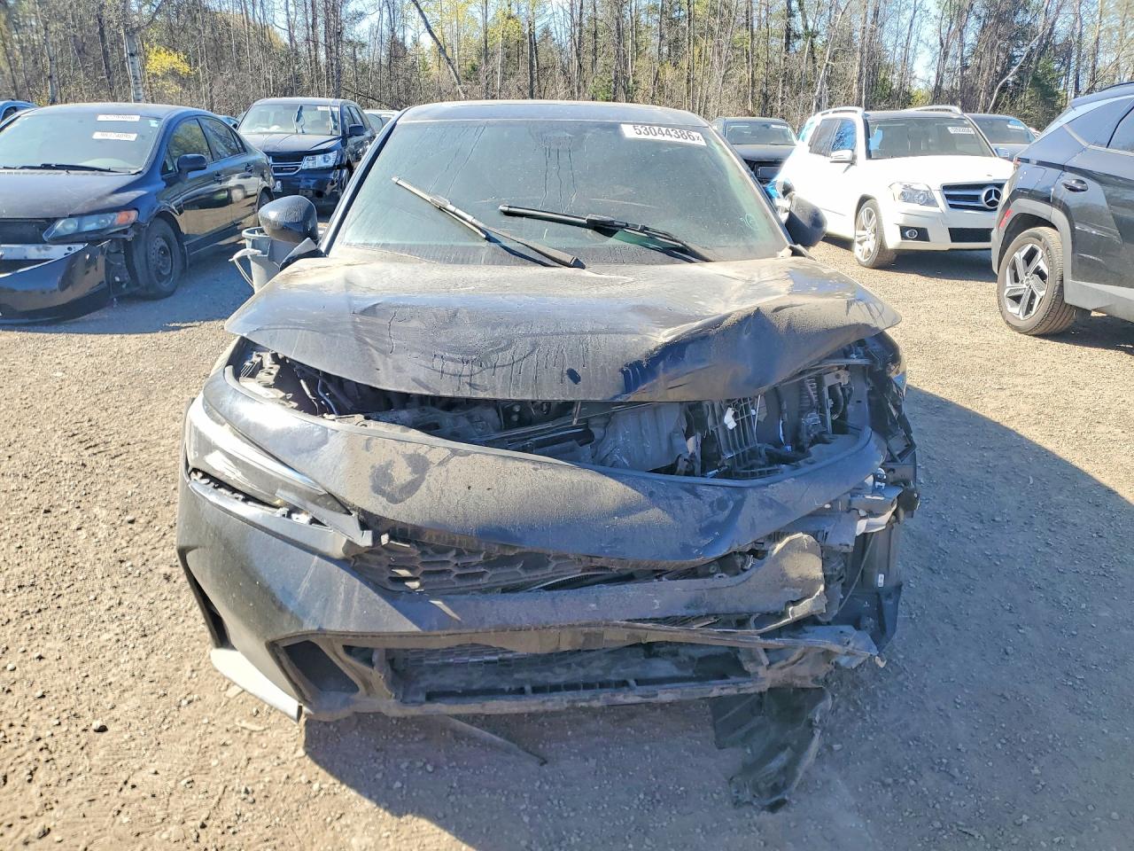 2026 Honda Civic Sport Black vin: 2HGFE4F87TH000403