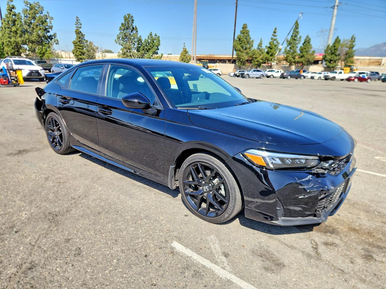 2026 Honda Civic Sport Black vin: 2HGFE4F87TH307683