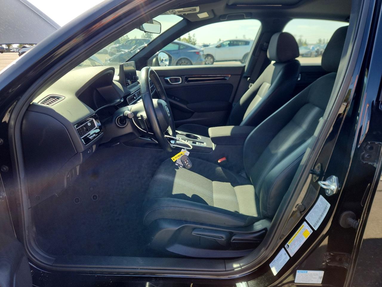 2026 Honda Civic Sport Black vin: 2HGFE4F87TH307683