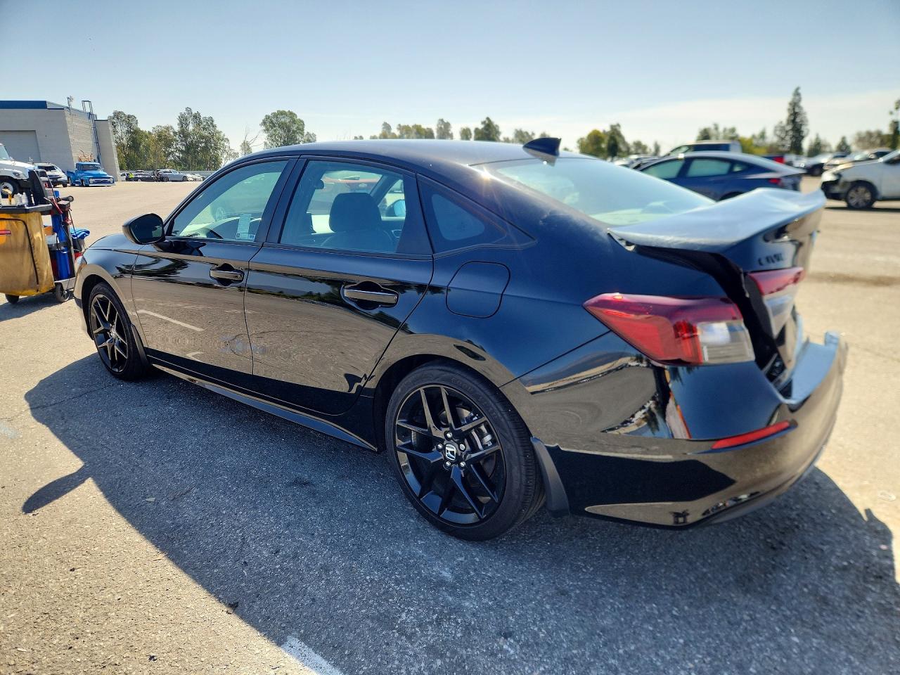 2026 Honda Civic Sport Black vin: 2HGFE4F87TH307683