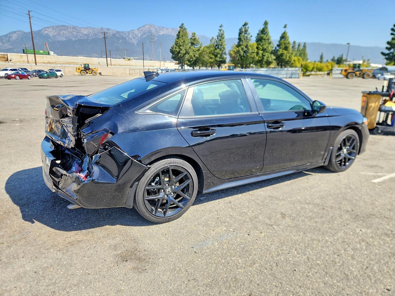 2026 Honda Civic Sport Black vin: 2HGFE4F87TH307683