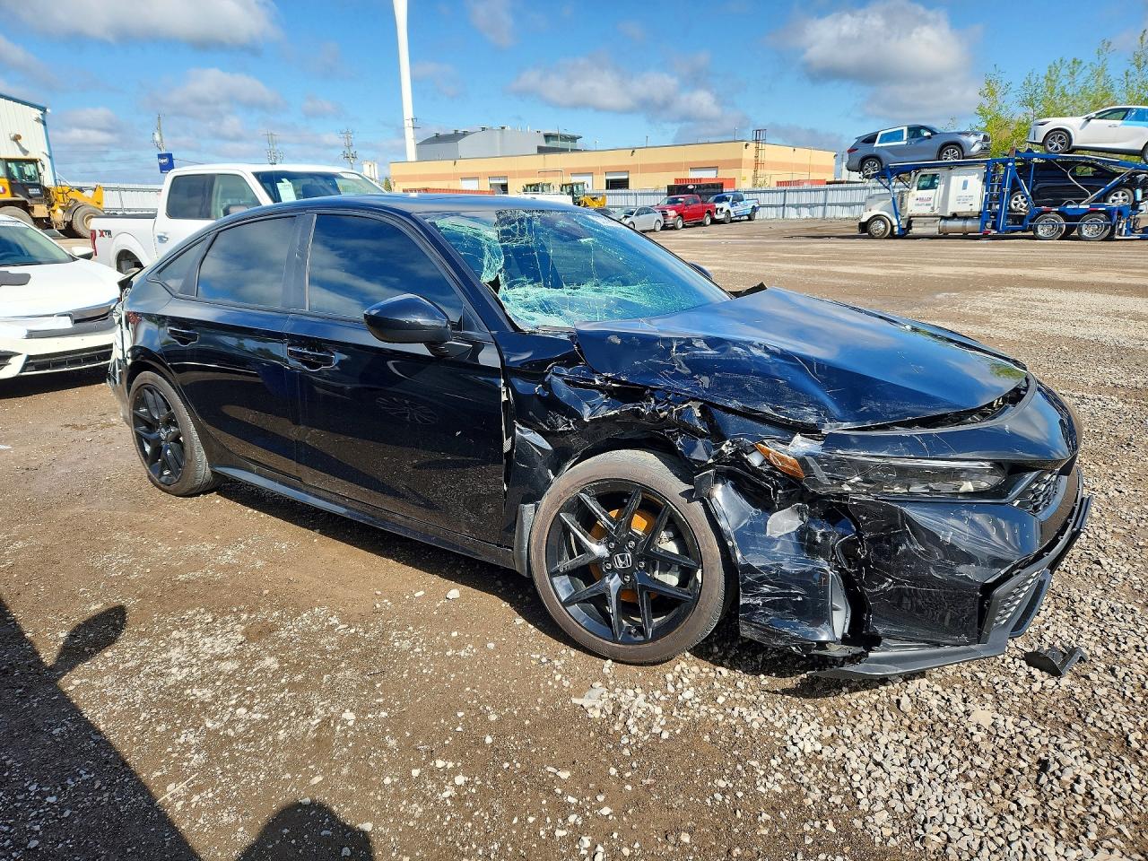 2025 Honda Civic Sport Black vin: 2HGFE4F89SH012826