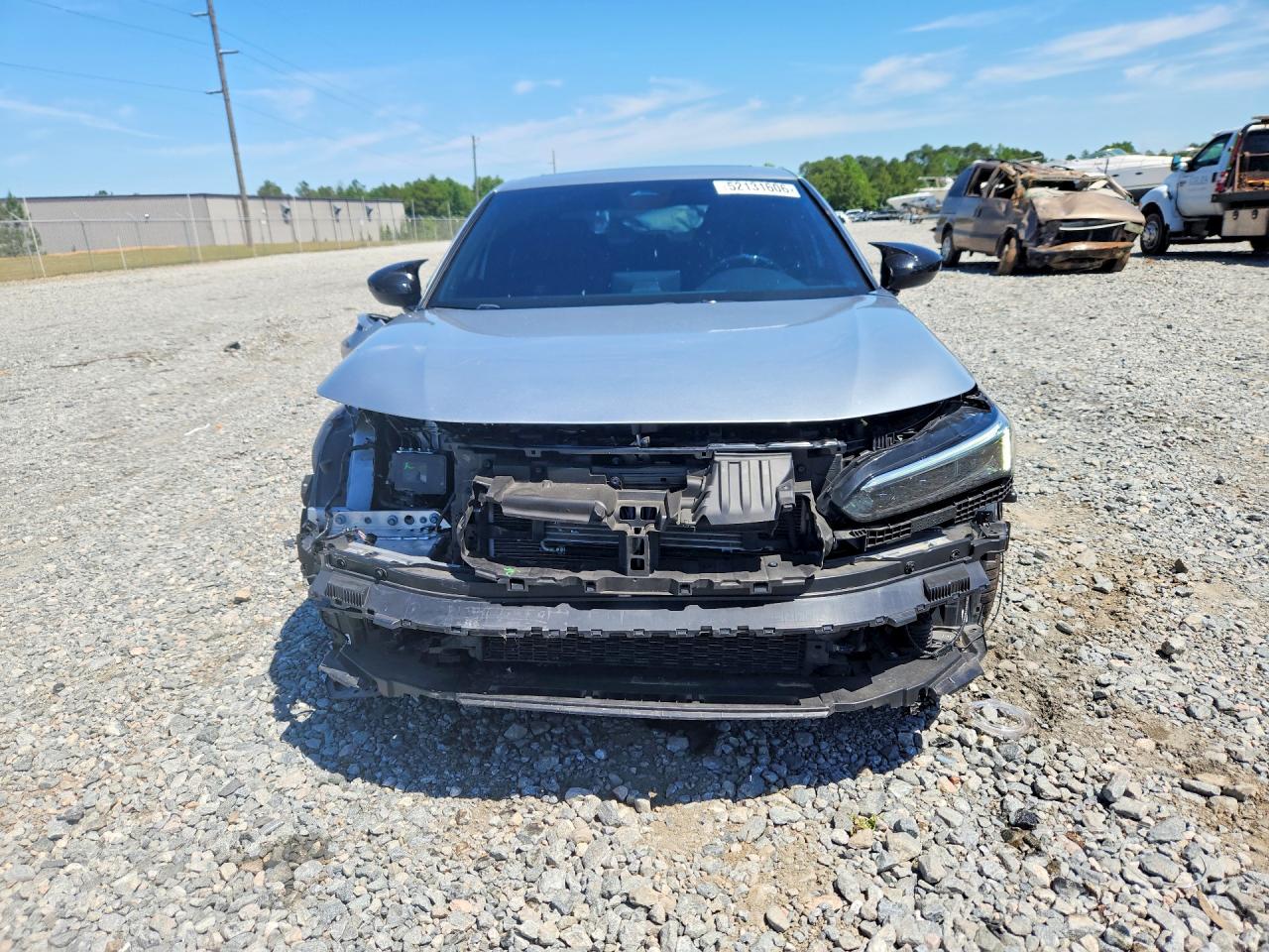 2025 Honda Civic Sport Silver vin: 2HGFE4F8XSH321088
