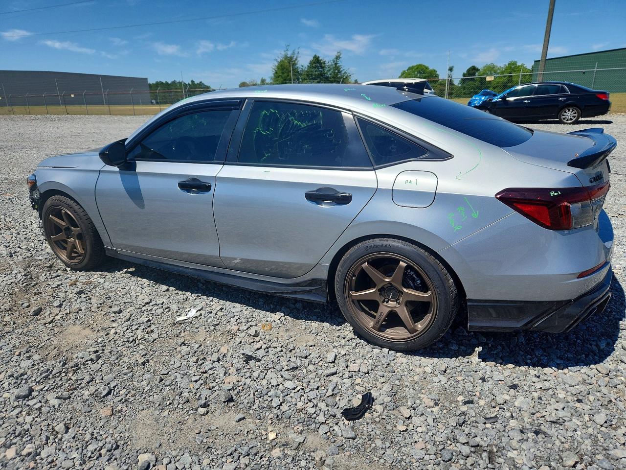 2025 Honda Civic Sport Silver vin: 2HGFE4F8XSH321088