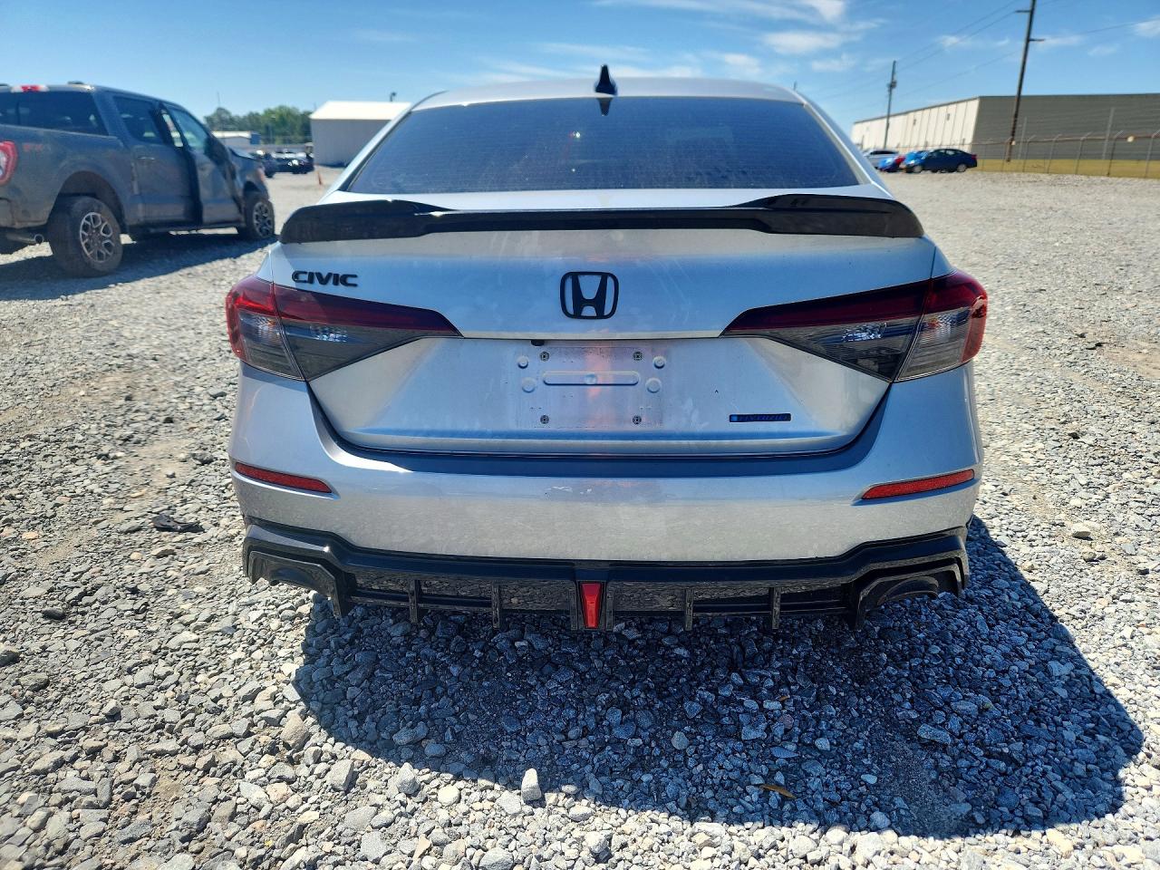 2025 Honda Civic Sport Silver vin: 2HGFE4F8XSH321088