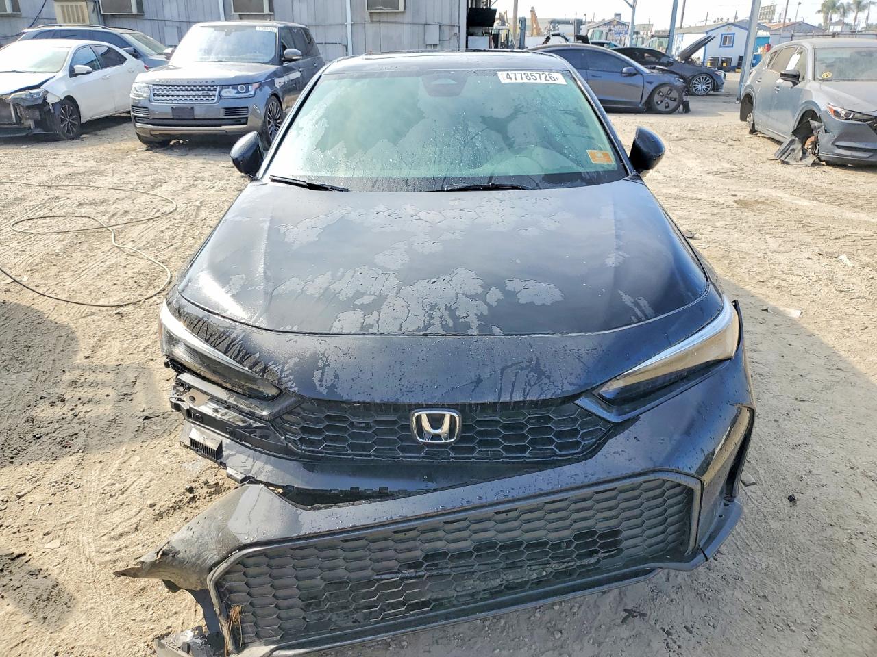 2025 Honda Civic Sport Black vin: 2HGFE4F8XSH346900