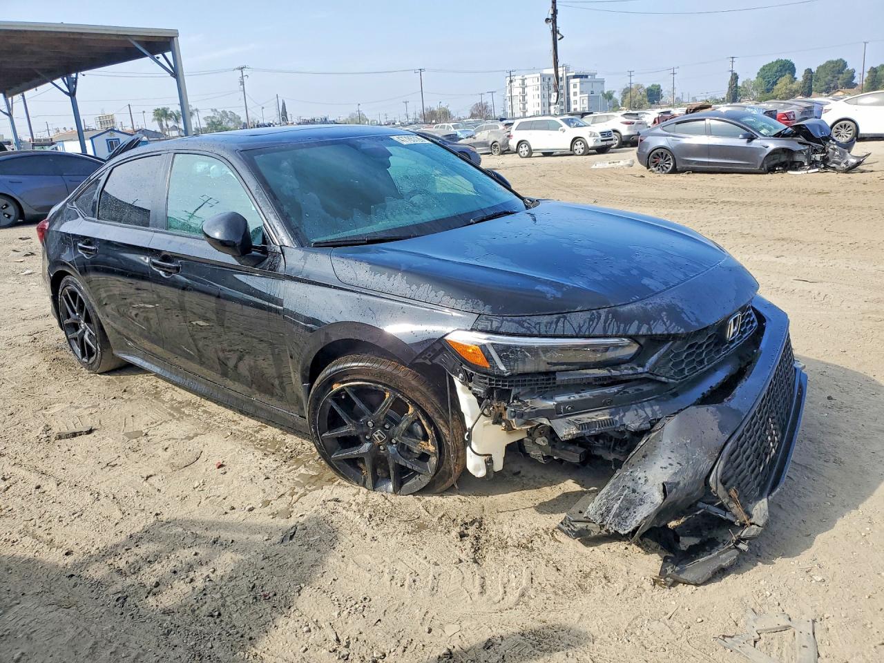 2025 Honda Civic Sport Black vin: 2HGFE4F8XSH346900