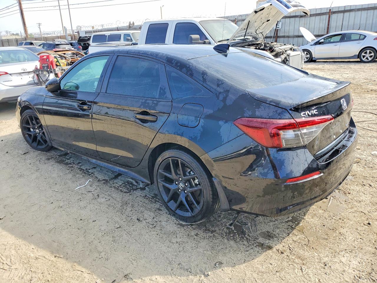 2025 Honda Civic Sport Black vin: 2HGFE4F8XSH346900