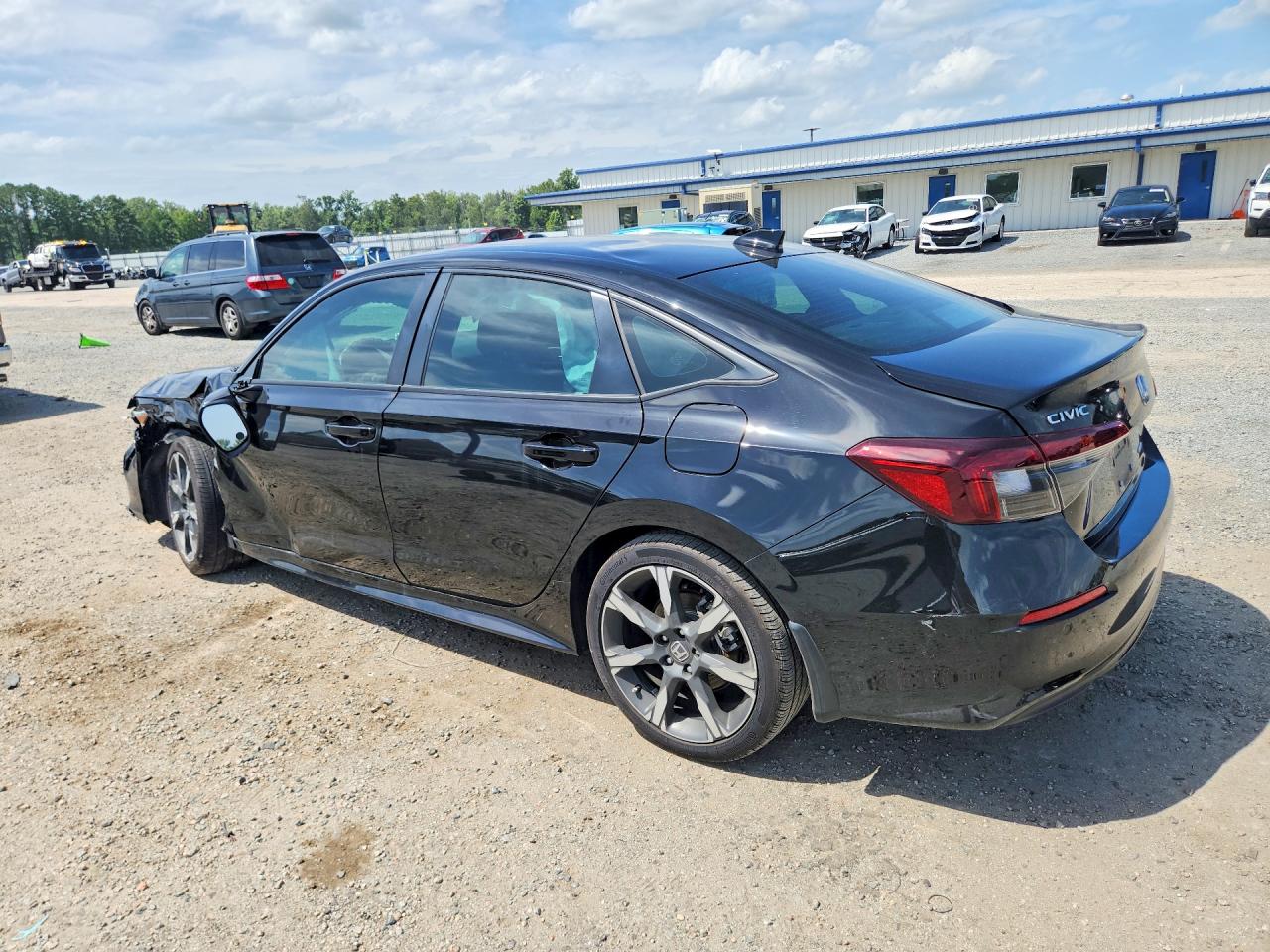 2025 Honda Civic Sport Black vin: 2HGFE4F8XSH347531