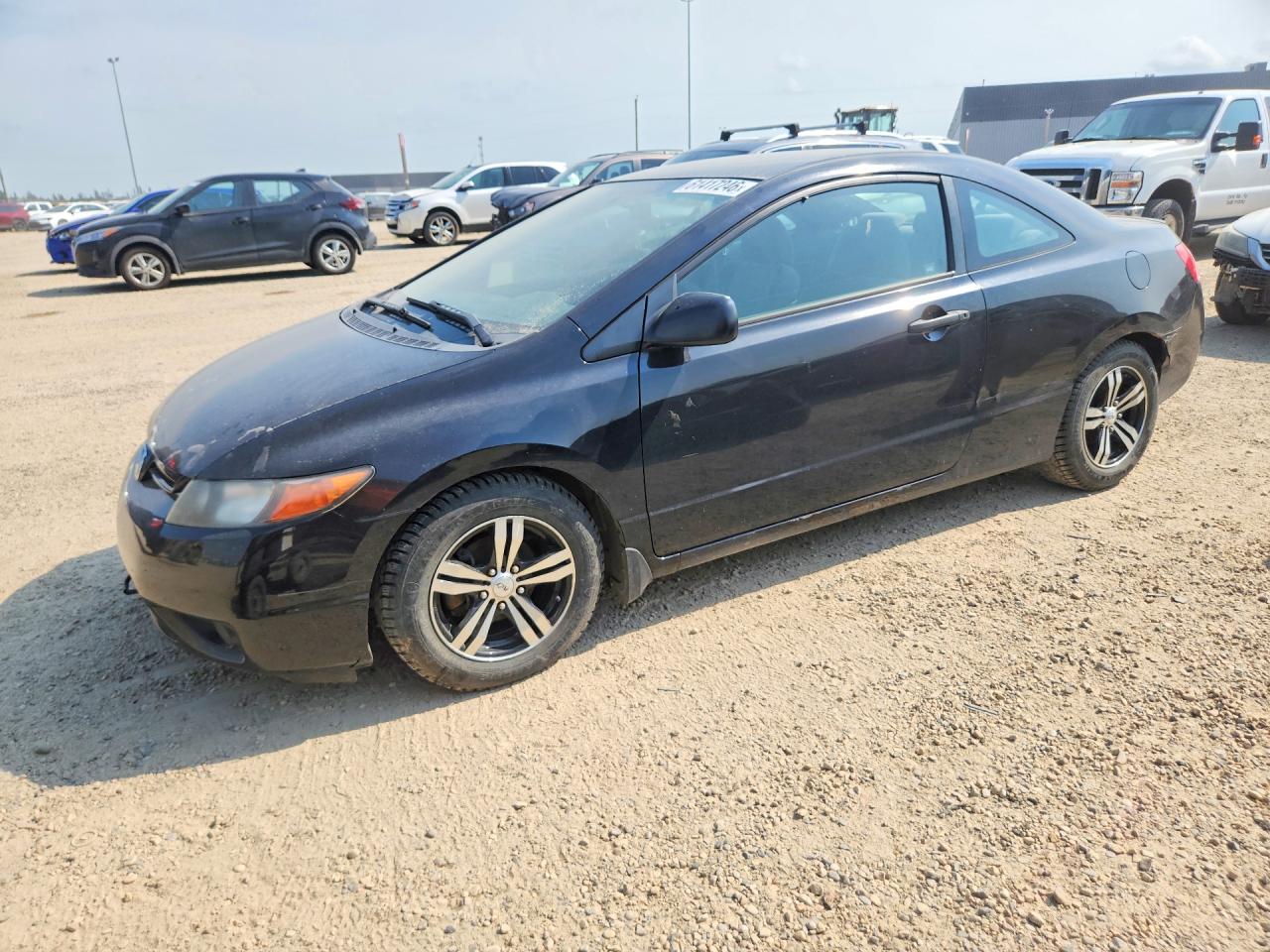 2006 Honda Civic Dx Vp Black vin: 2HGFG11316H006559