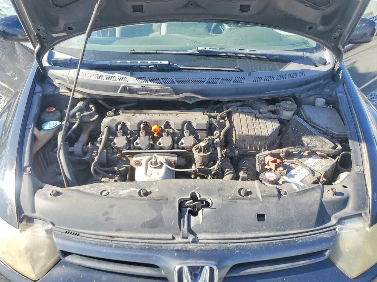 2008 Honda Civic Lx Black vin: 2HGFG11608H500716