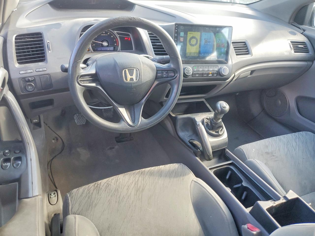 2008 Honda Civic Lx Black vin: 2HGFG11608H500716