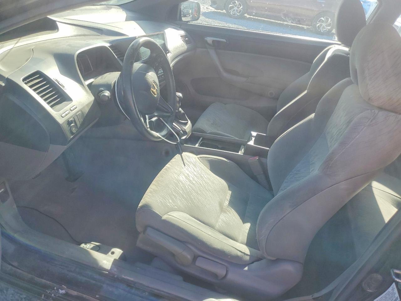 2008 Honda Civic Lx Black vin: 2HGFG11608H500716