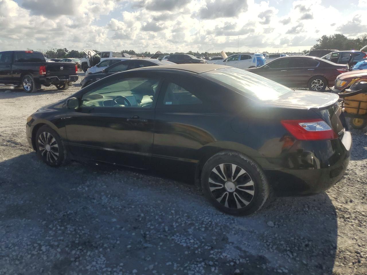 2008 Honda Civic Lx Black vin: 2HGFG11608H500716