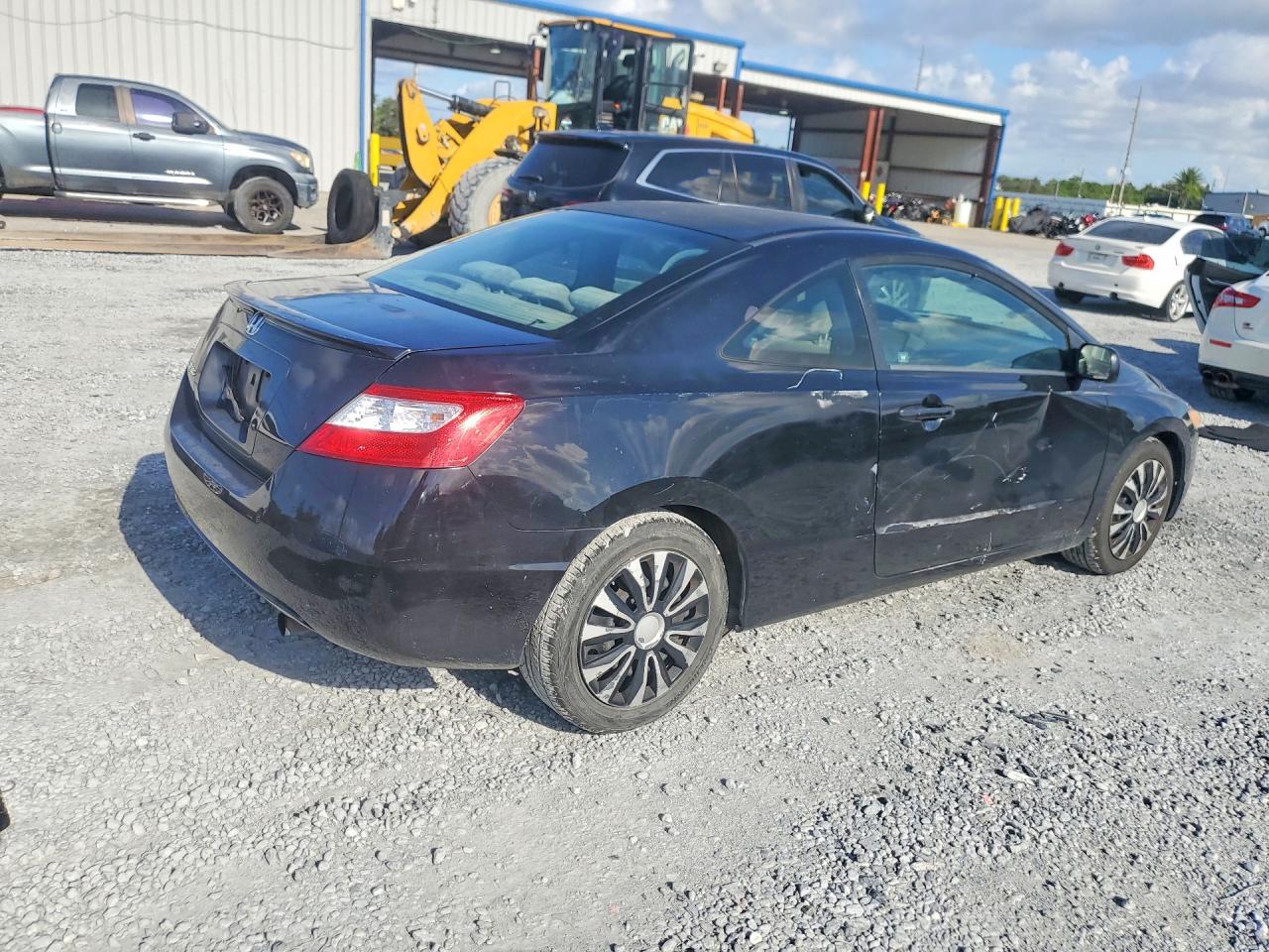 2008 Honda Civic Lx Black vin: 2HGFG11608H500716