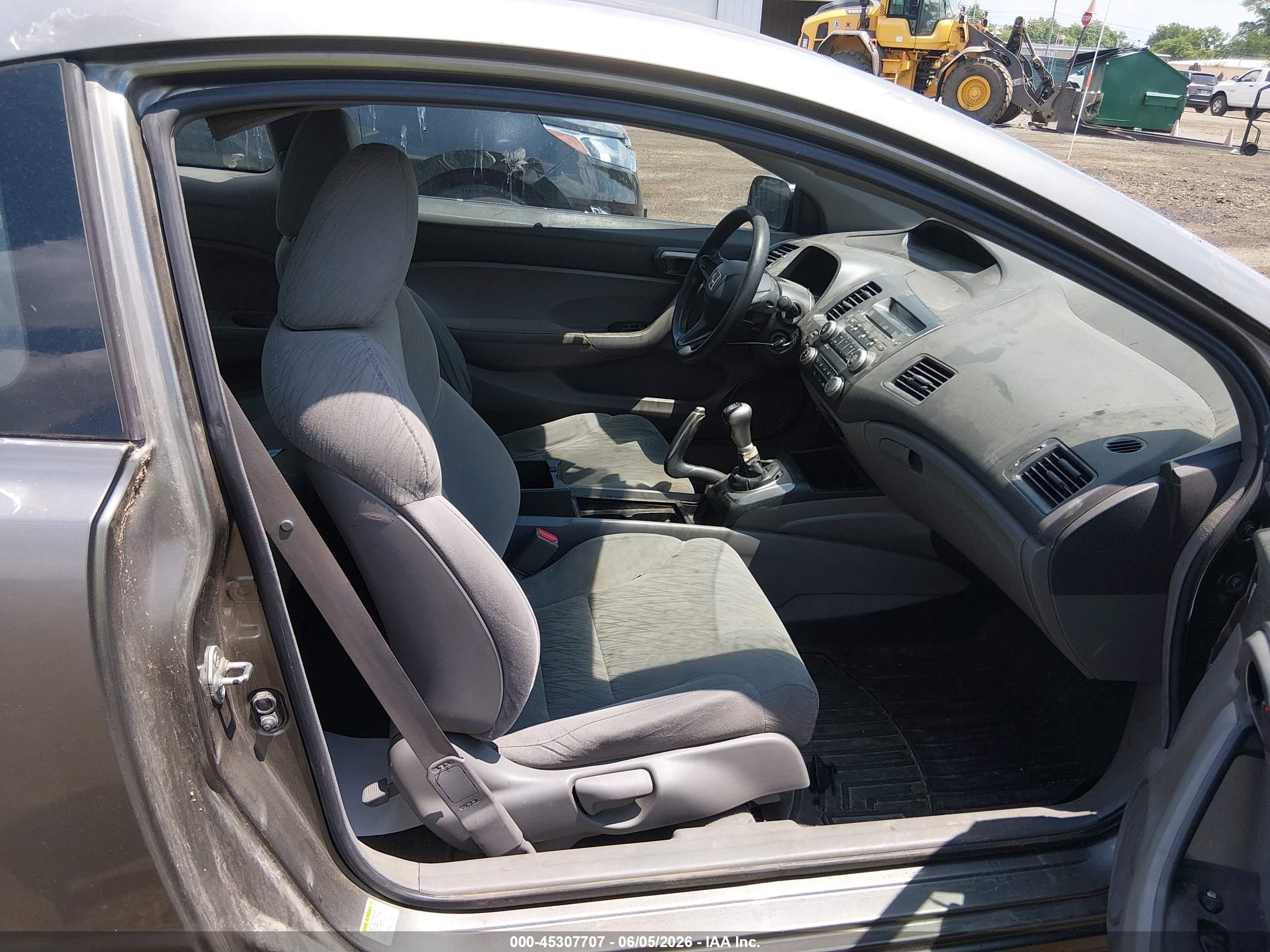 2008 Honda Civic Lx Серый vin: 2HGFG11618H565994