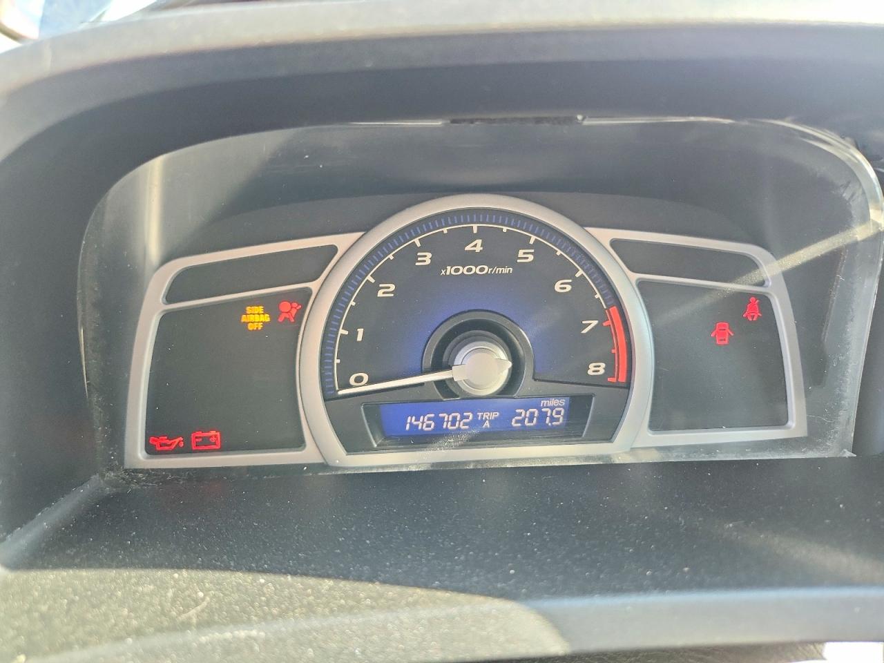 2007 Honda Civic Lx Синий vin: 2HGFG11637H542795