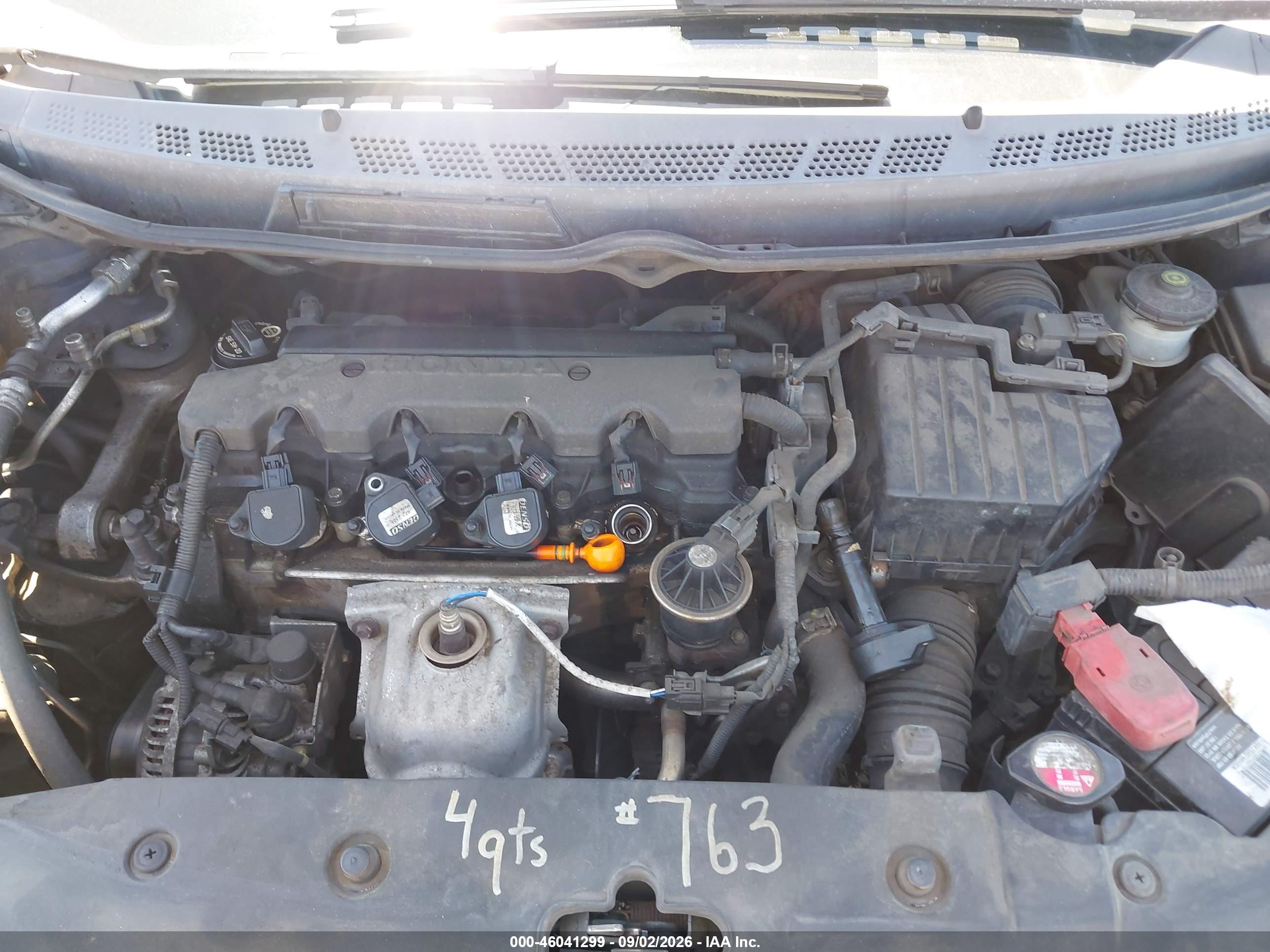 2007 Honda Civic Lx Blue vin: 2HGFG11637H582889