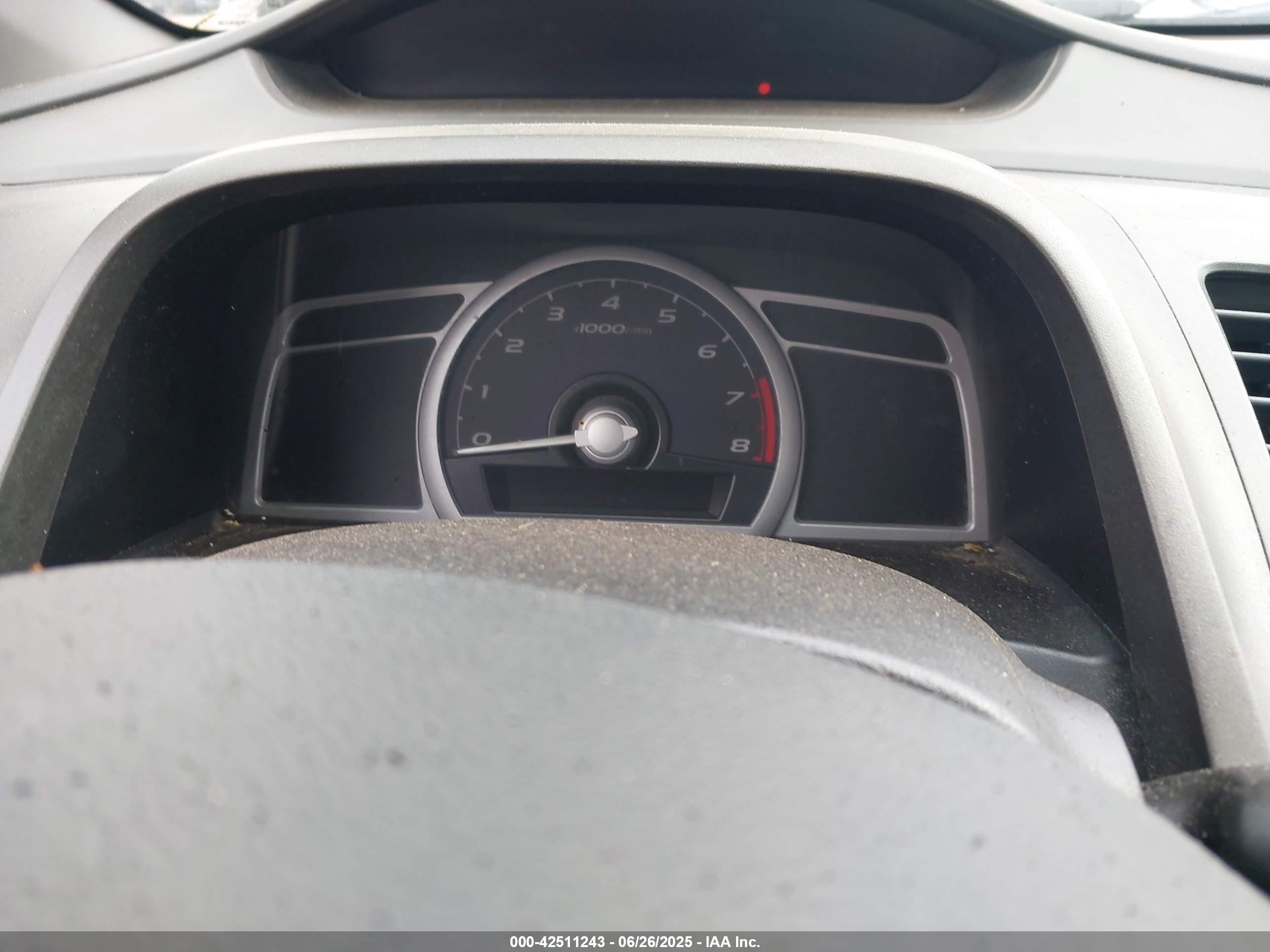 2008 Honda Civic Lx Gray vin: 2HGFG11658H511100