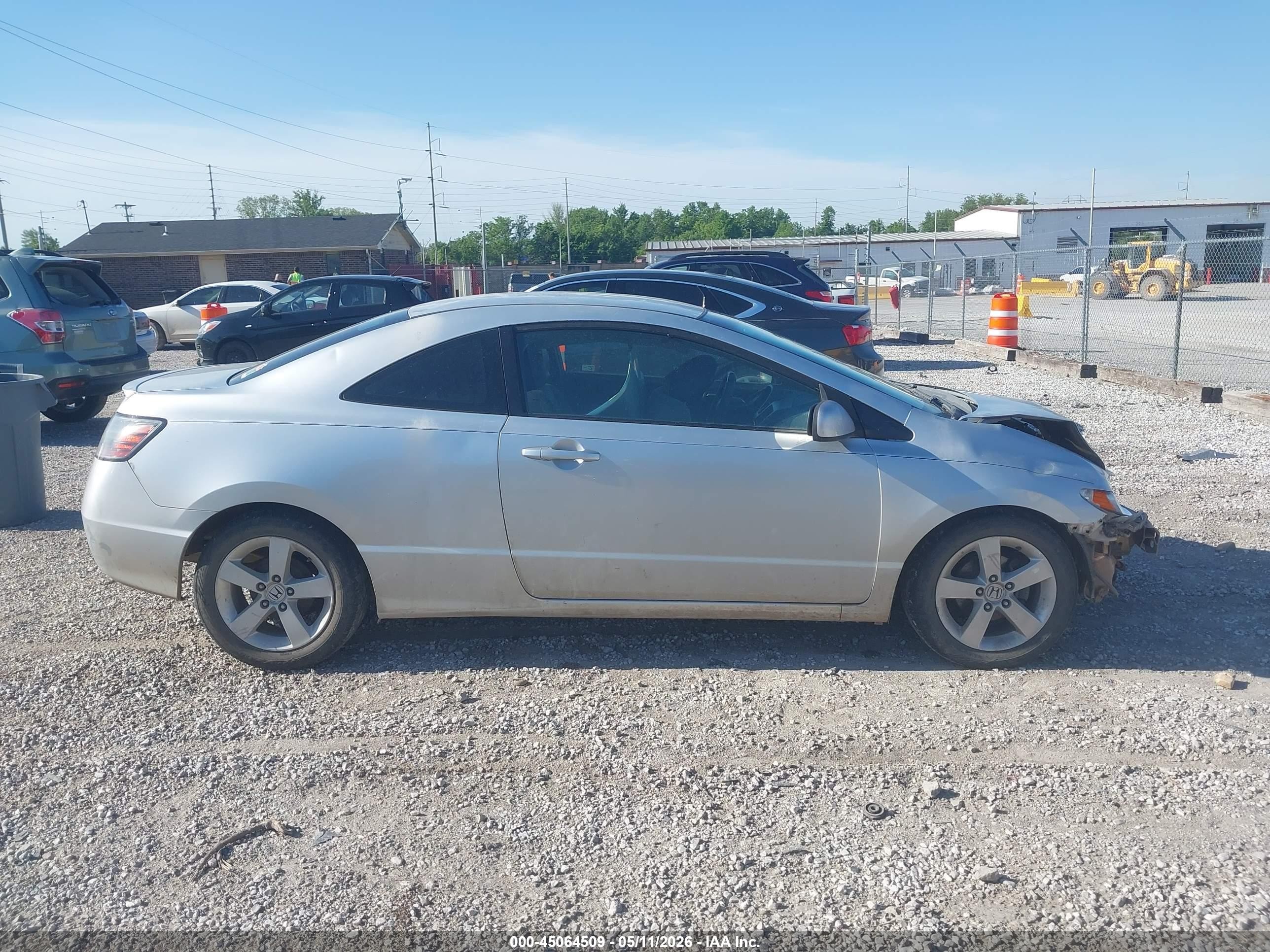 2008 Honda Civic Lx Silver vin: 2HGFG11658H525384