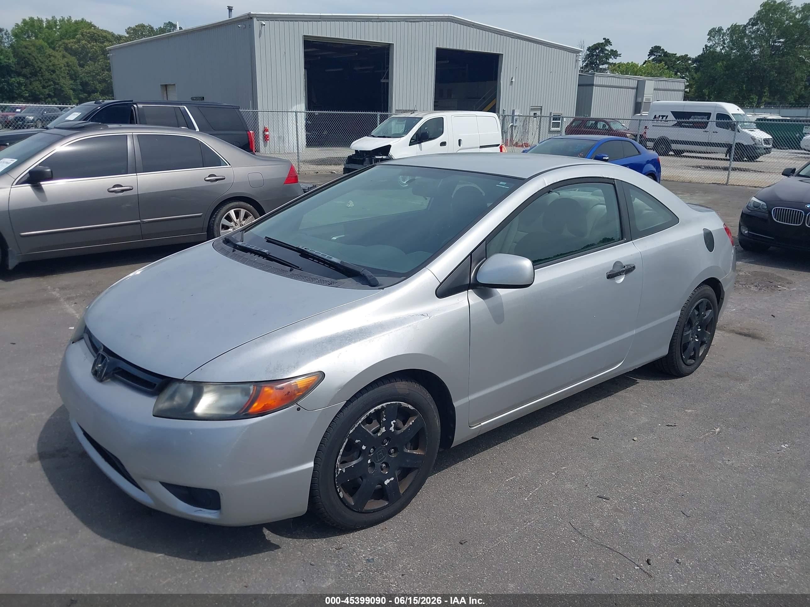 2008 Honda Civic Lx Silver vin: 2HGFG11668H518234