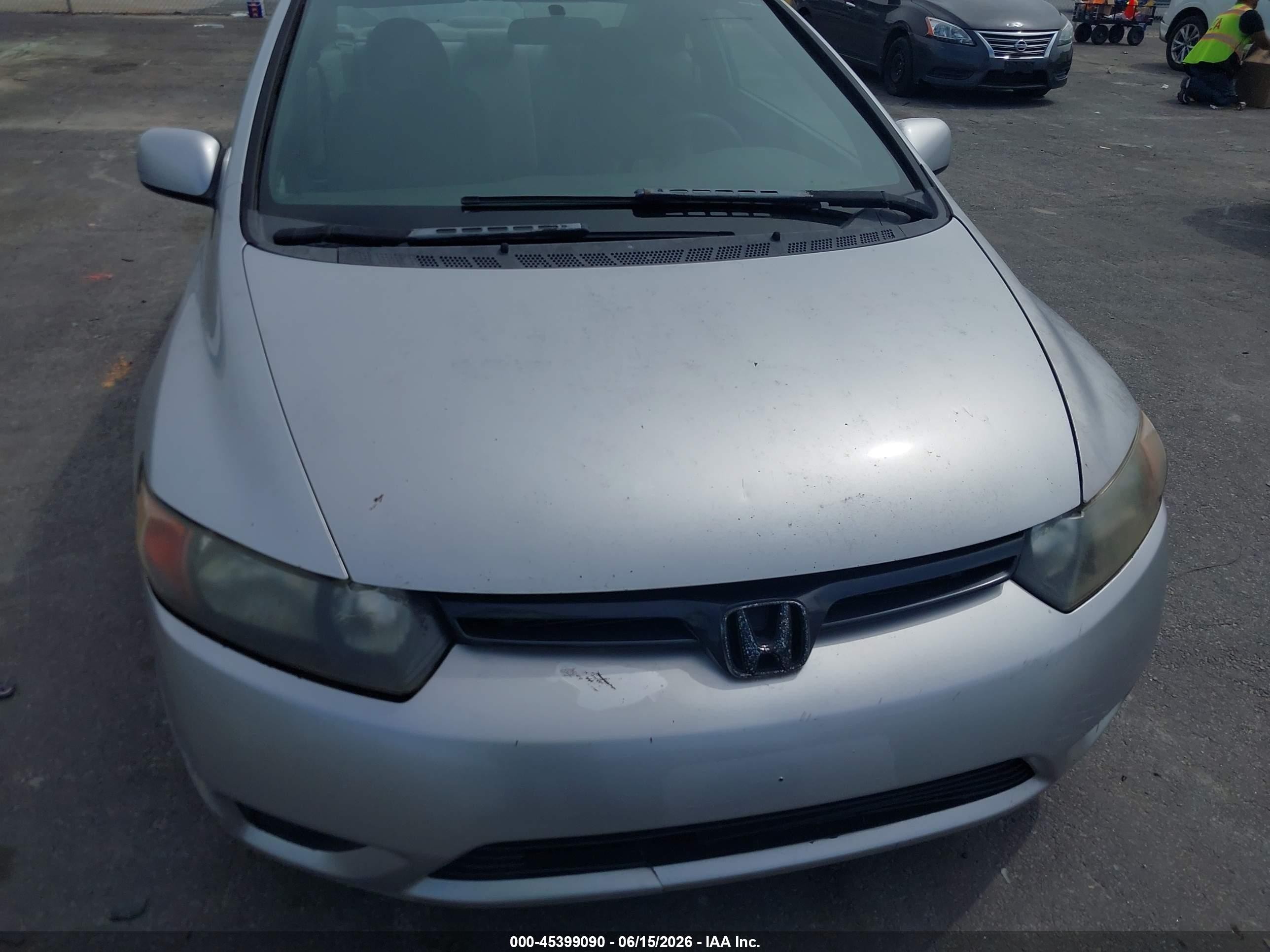2008 Honda Civic Lx Silver vin: 2HGFG11668H518234