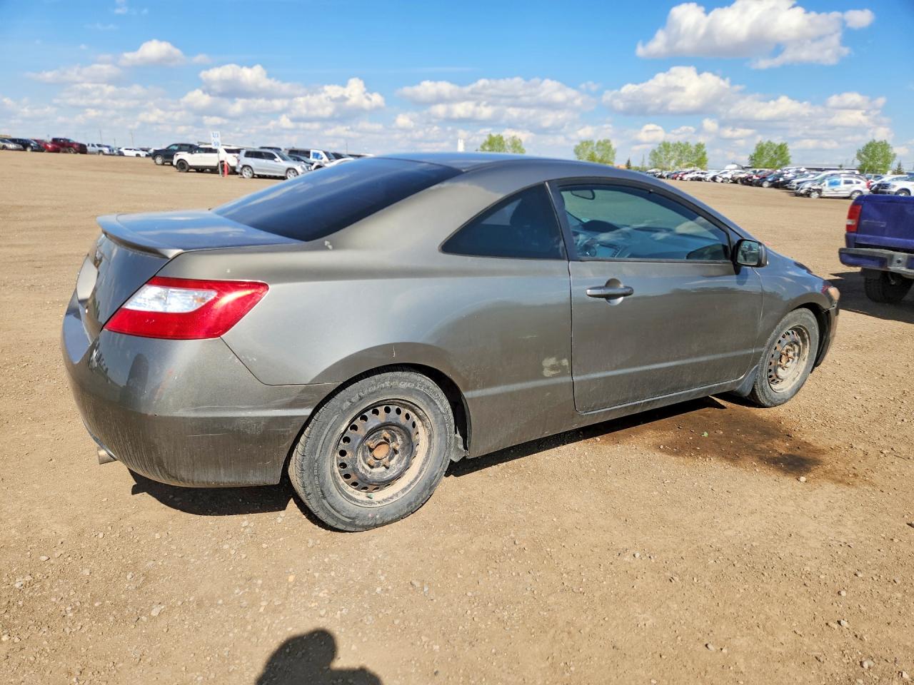 2006 Honda Civic Lx Gray vin: 2HGFG11696H000017