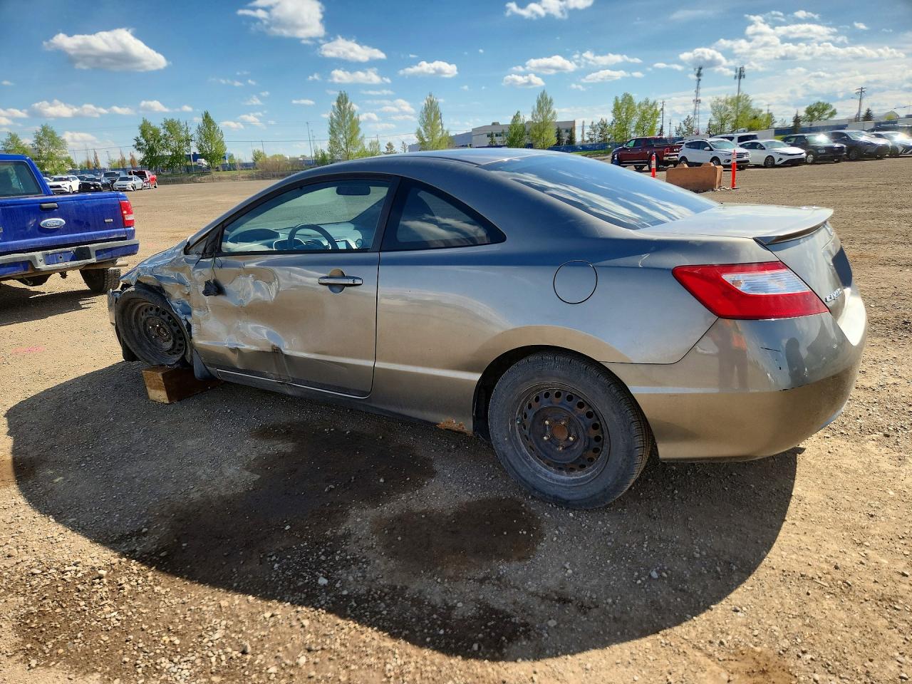 2006 Honda Civic Lx Gray vin: 2HGFG11696H000017