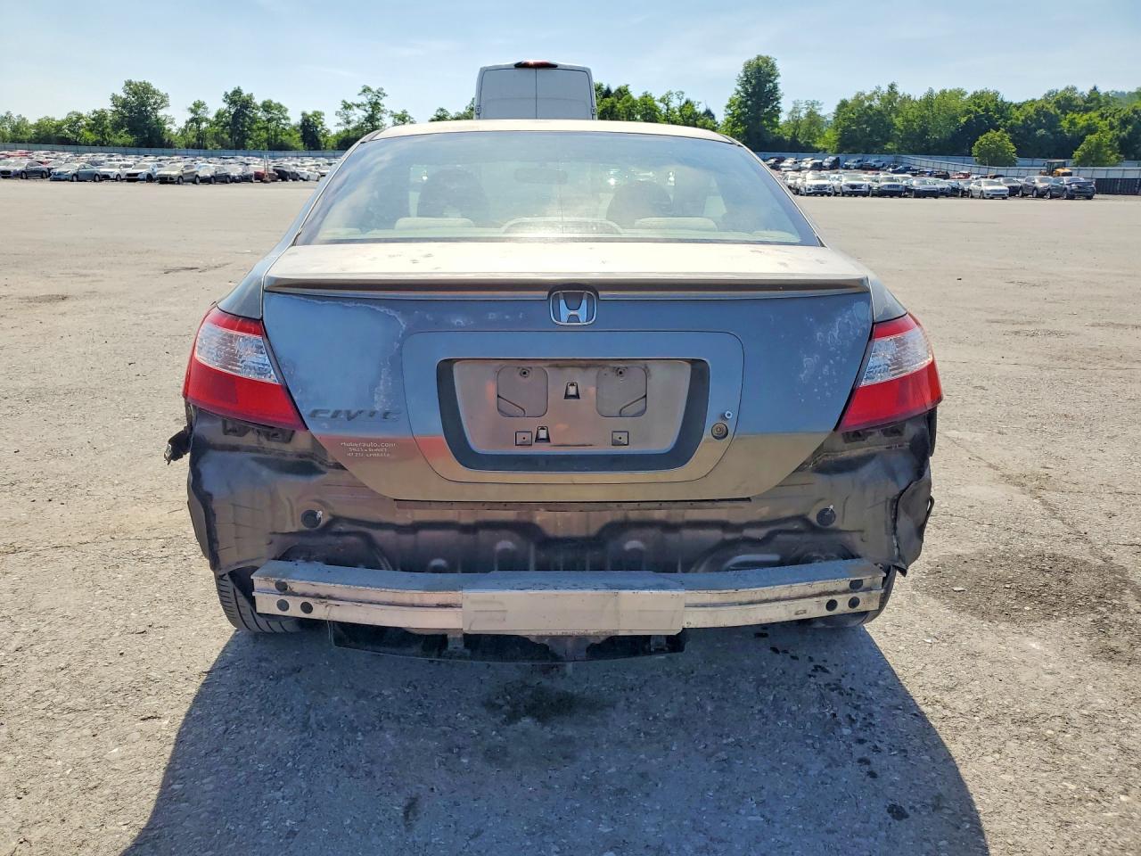 2007 Honda Civic Lx Gray vin: 2HGFG11697H566860