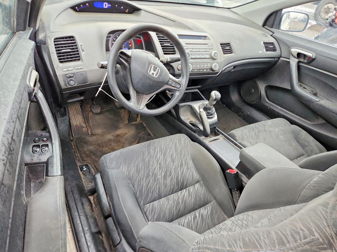 2008 Honda Civic Lx White vin: 2HGFG116X8H014236