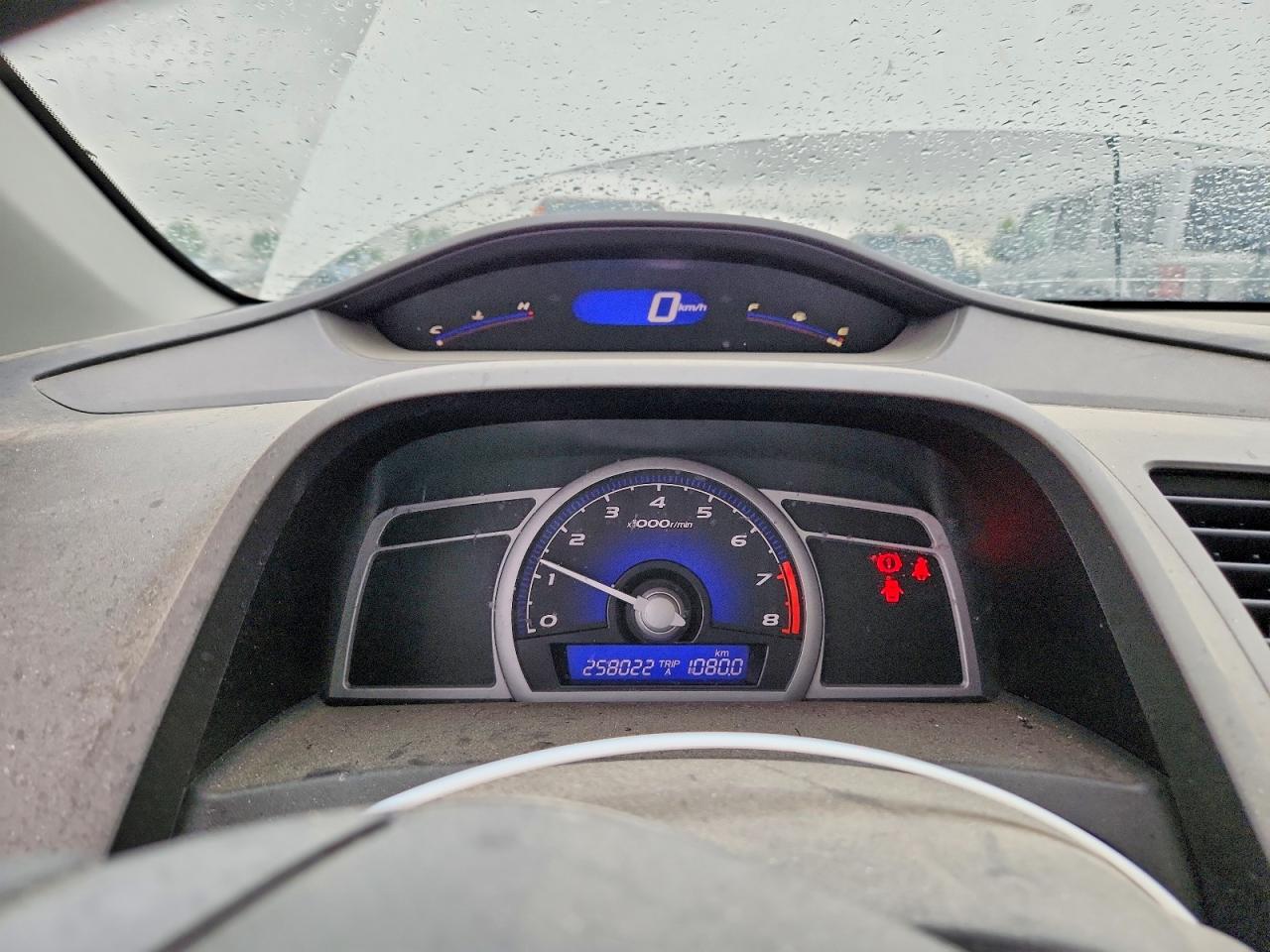 2008 Honda Civic Lx White vin: 2HGFG116X8H014236