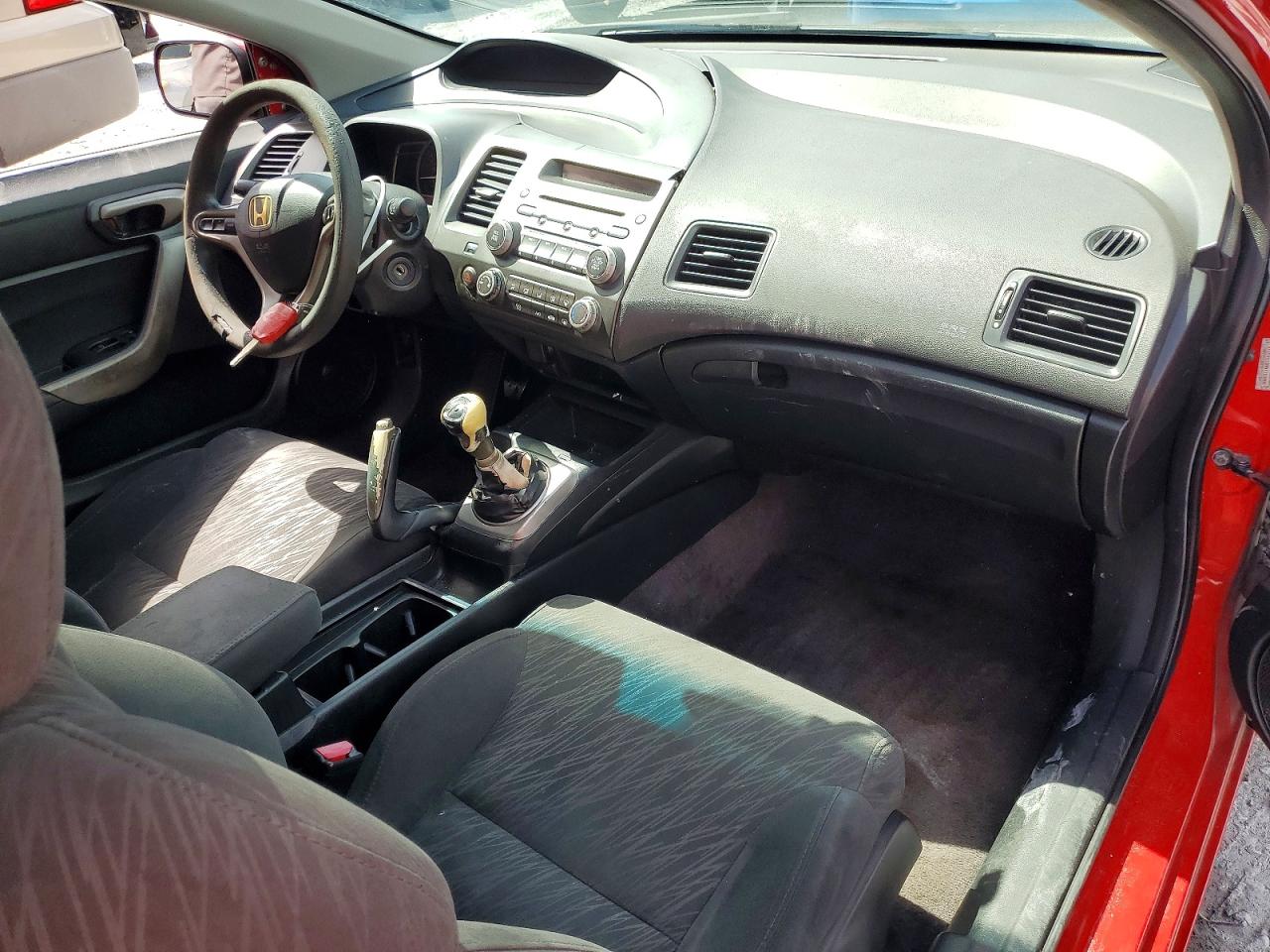 2007 Honda Civic Ex Red vin: 2HGFG11807H565310