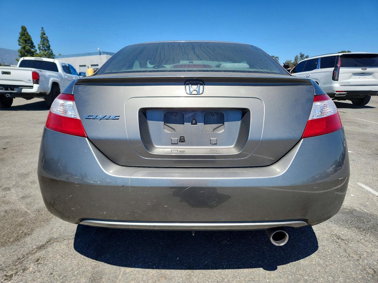 2007 Honda Civic Ex Gray vin: 2HGFG11807H567753