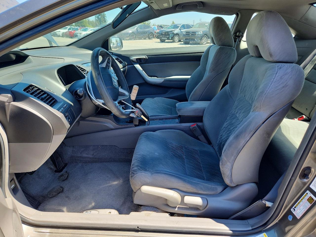 2007 Honda Civic Ex Gray vin: 2HGFG11807H567753