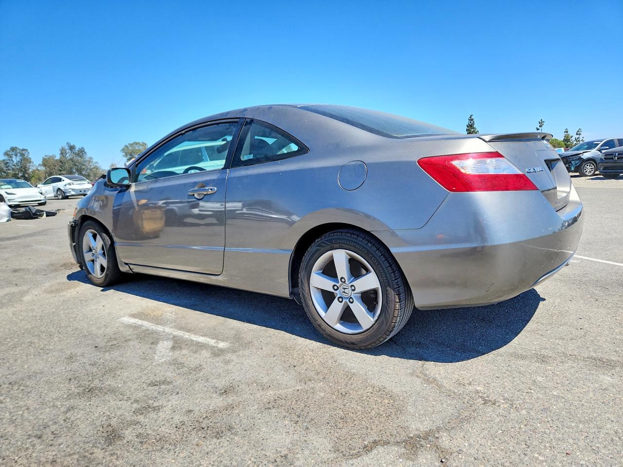 2007 Honda Civic Ex Gray vin: 2HGFG11807H567753
