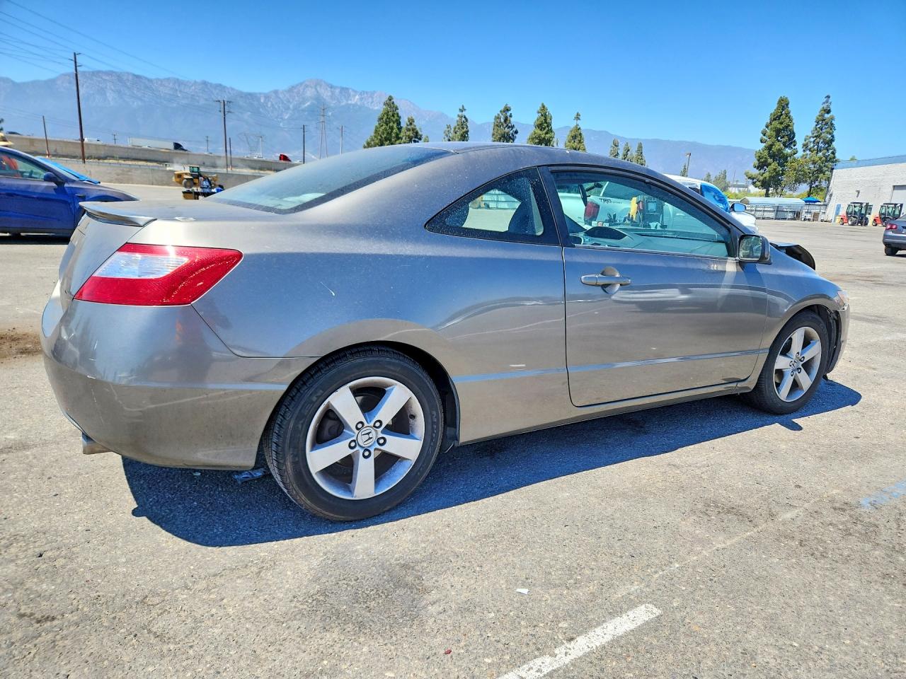 2007 Honda Civic Ex Gray vin: 2HGFG11807H567753