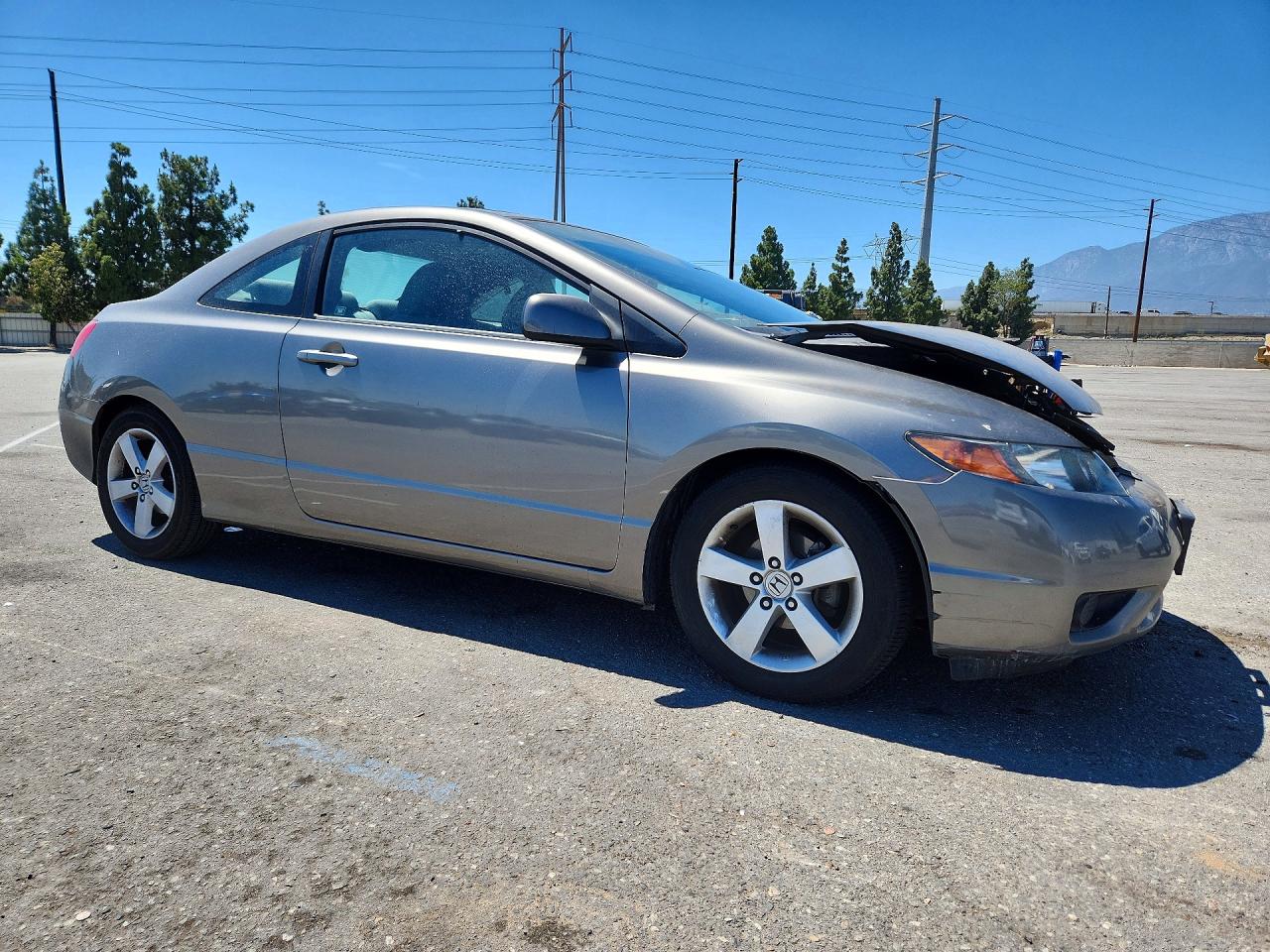 2007 Honda Civic Ex Gray vin: 2HGFG11807H567753