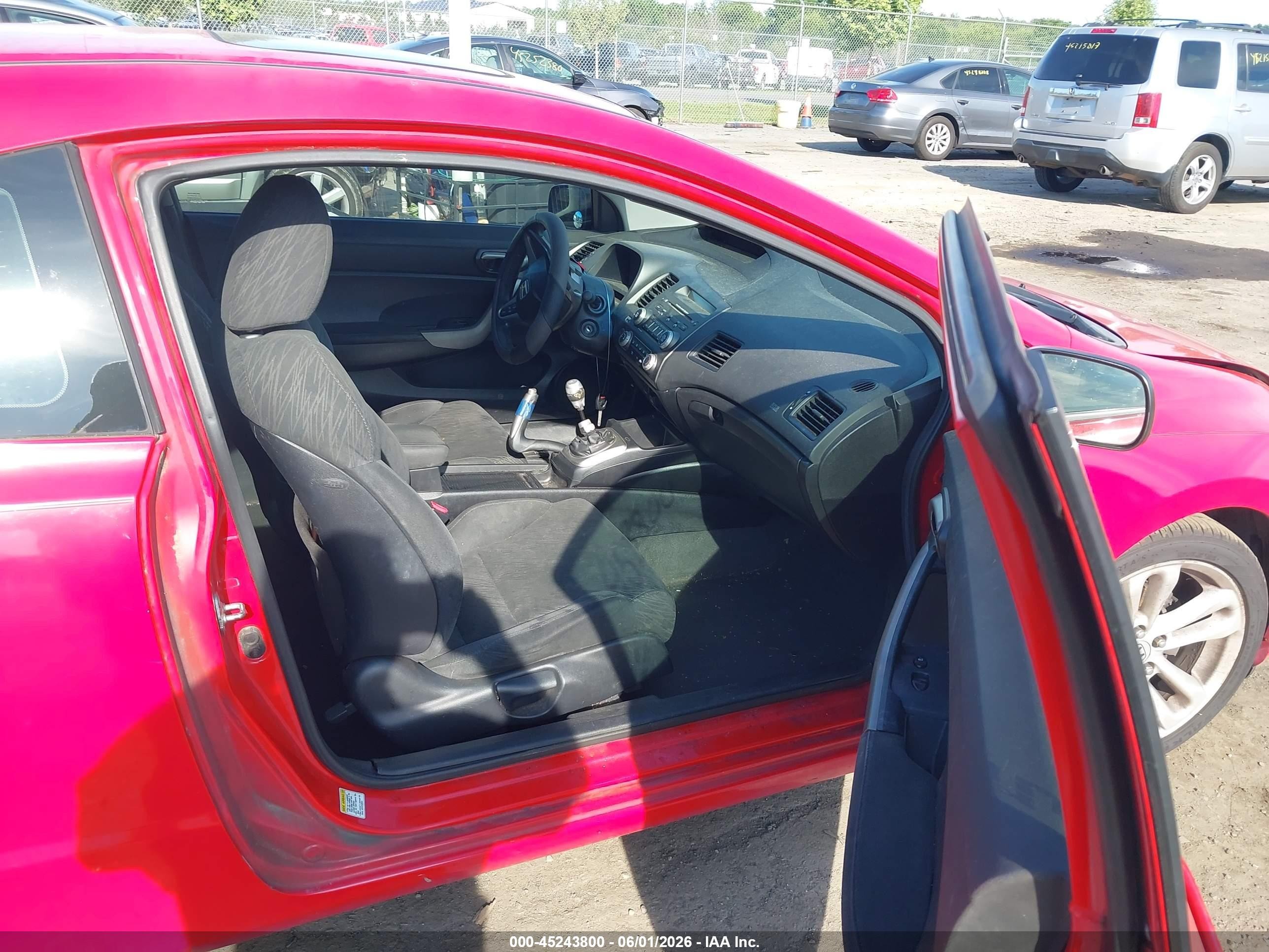 2008 Honda Civic Ex Красный vin: 2HGFG11808H525617