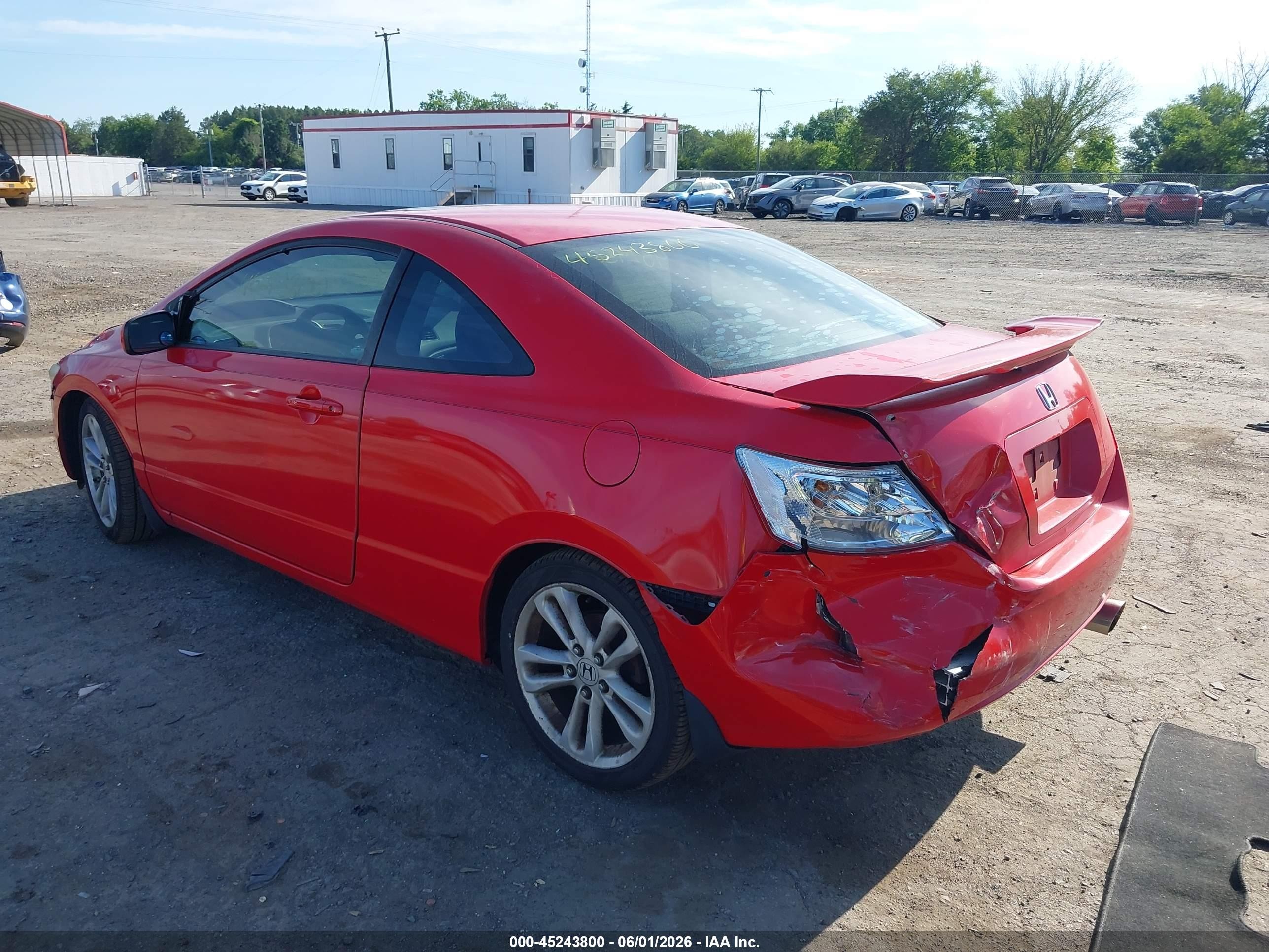 2008 Honda Civic Ex Красный vin: 2HGFG11808H525617