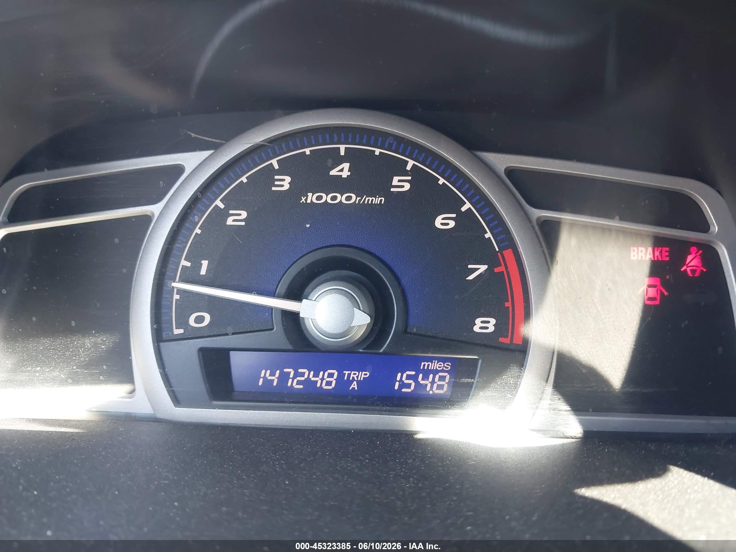 2007 Honda Civic Ex Gray vin: 2HGFG11817H547253
