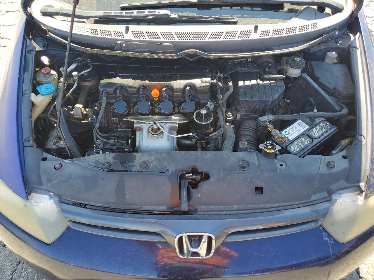 2008 Honda Civic Ex Blue vin: 2HGFG11818H534908
